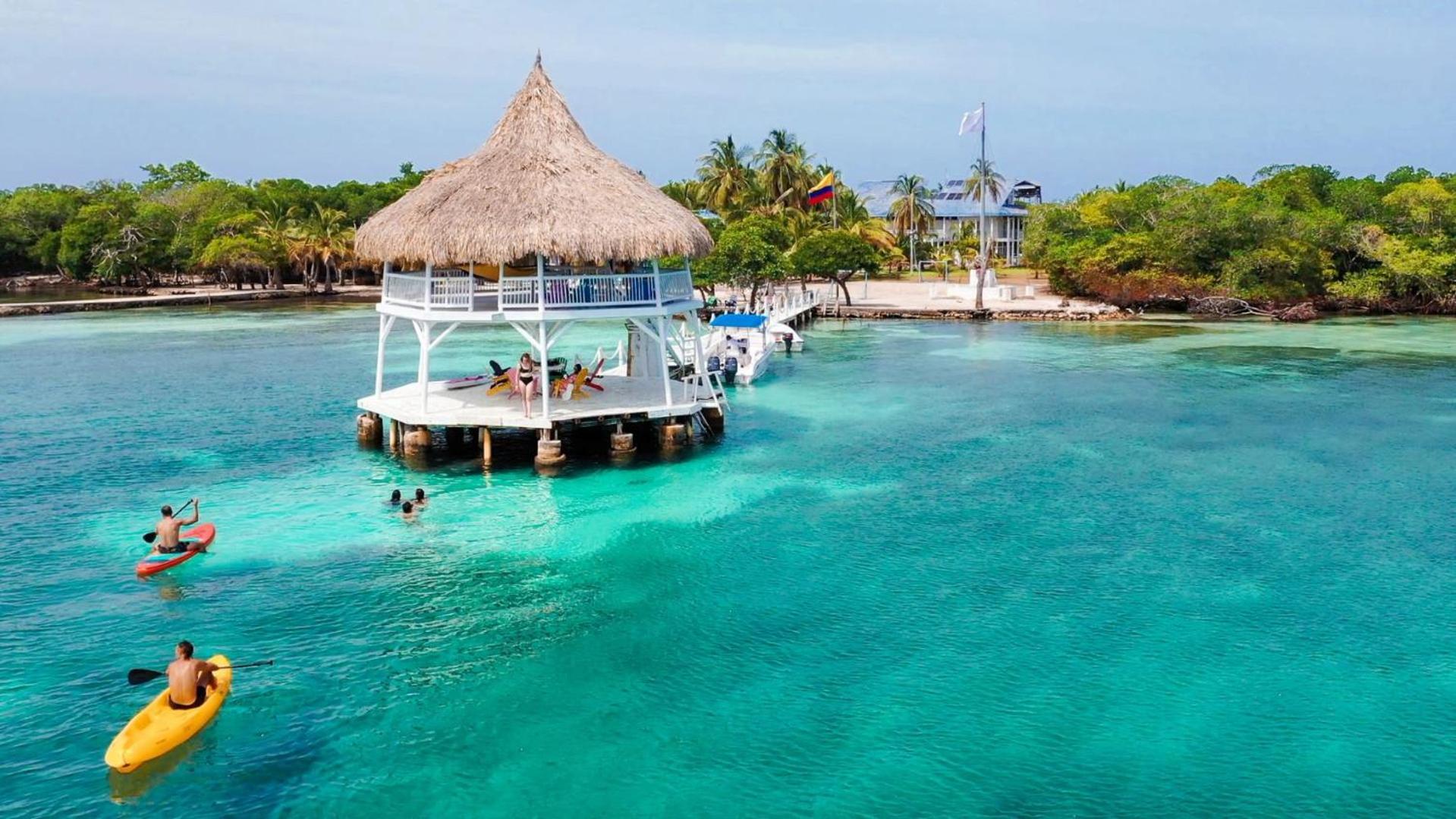 Quinta Del Mar Tintipan Hotel Isla Mucura Kültér fotó